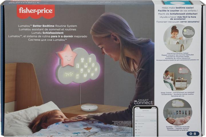 Image du produit Fisher-Price Lumalou Assistant de sommeil et routines - Veilleuse Bébé - Dès la naissance