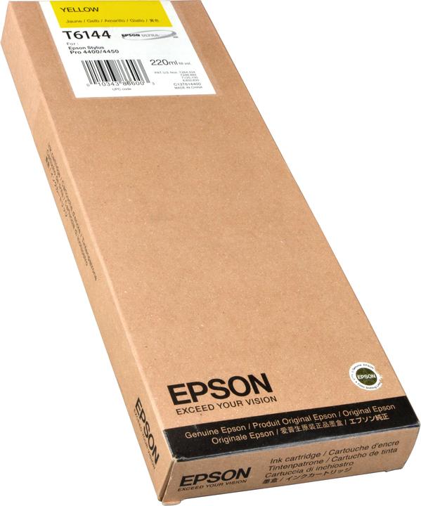 Actual product image Epson T6144 (Y)
