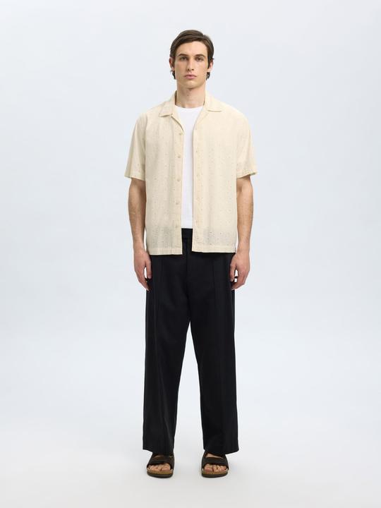 Immagine prodotto Selected Homme Camicia a maniche corte in broderie anglaise (S)