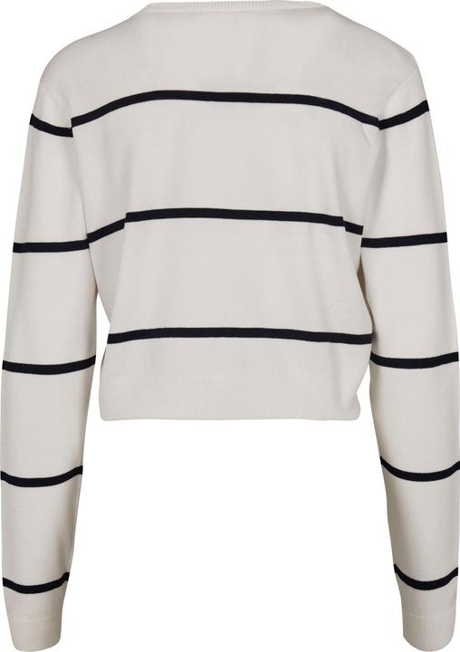 Immagine prodotto Urban Classics Maglione corto a righe da donna (XL)