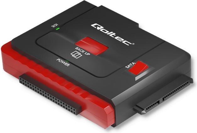 Produktbild Qoltec 50645 Adapter USB 3.0 to IDE SATA