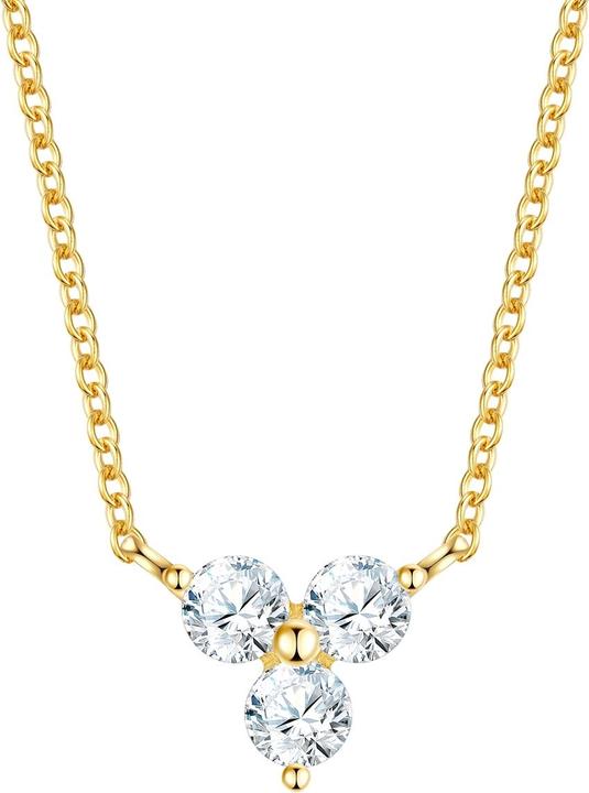 Glanzstücke München Damen Kette Sterling Silber - 34498 (Sterling Silber, 40 - 45 cm)
