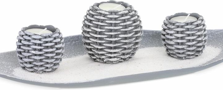 Actual product image Relaxdays Gazebo Weights, Pack of 4 (27 cm, 12 cm)