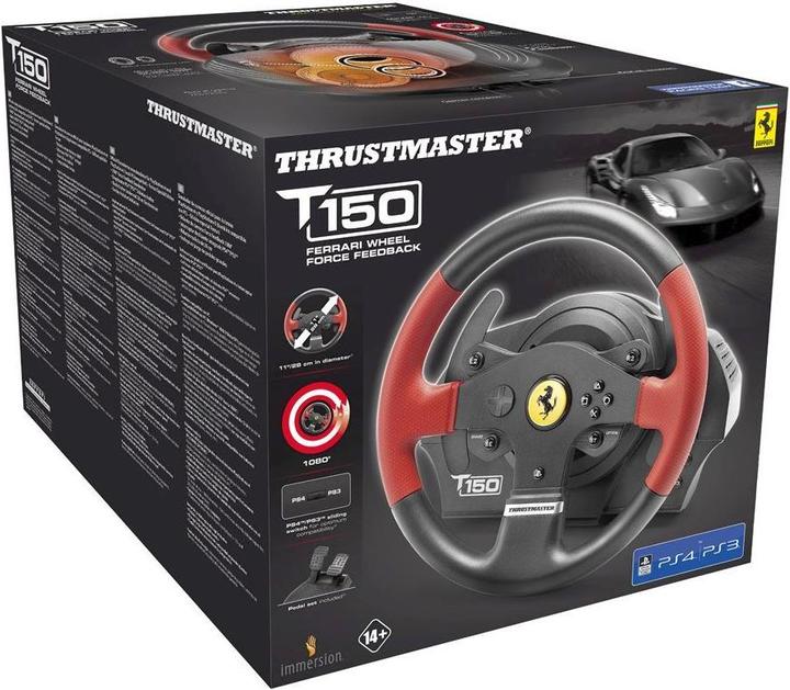 Thrustmaster T150 Ferrari Wheel Force Feedback (PC, PS3, PS4)