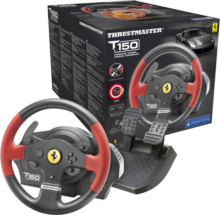 Produktbild Thrustmaster T150 Ferrari Wheel Force Feedback (PC, PS3, PS4)