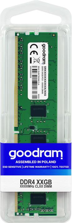Produktbild Goodram GR2400D464L17S8G (1 x 8GB, 2400 MHz, DDR4-RAM, DIMM)