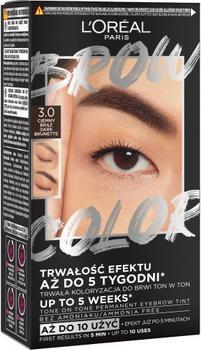 L'Oréal Paris Brow Color Semi-Permanent Eyebrow Tint (3.0 Dark Brunette)