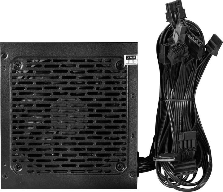 Actual product image Akyga Zasilacz ATX AK-C1-500 P4+4 2x PCI-E 6+2 pin 4x SATA 2x Molex APFC FAN (468 W)