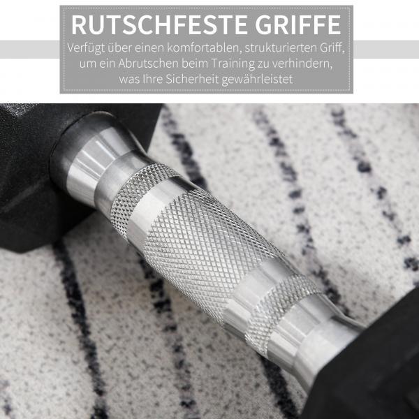Produktbild Homcom Kurzhantel (2 x 6 kg)