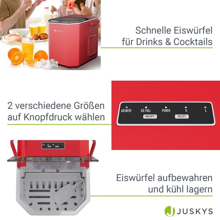 Image du produit Juskys Machine à glaçons