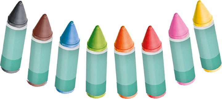Actual product image Ses Tiny Talents Bath Crayon - 8 Colours