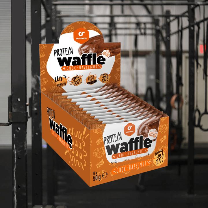 Actual product image Go Fitness Protein waffle (Chocolate, Hazelnut, 1 pcs., 600 g)