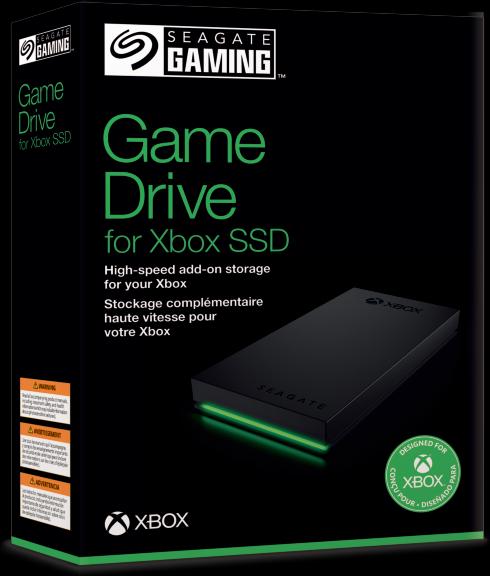 Actual product image Seagate Game Drive for Xbox SSD (1000 GB)