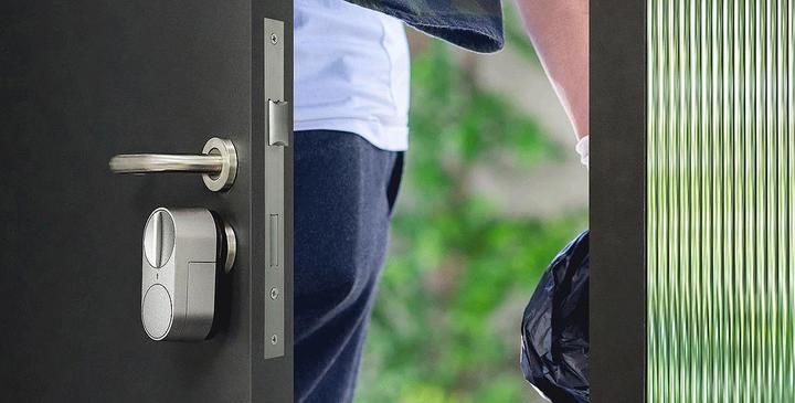 Immagine prodotto VisorTech Automazione per serratura con codice PIN, sensore di impronte digitali, Bluetooth, App (Smartphone)