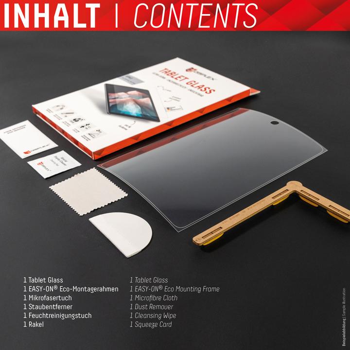 Actual product image Displex Tablet Glass, Tablet Schutzglas (1 Piece, Xiaomi Pad 5, Xiaomi Pad 5 Pro)