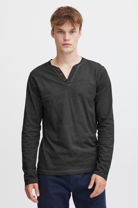 Immagine prodotto Solid Tinox - Maglie a manica lunga Con Collo A V da Uomo In Cotone 100% (L)