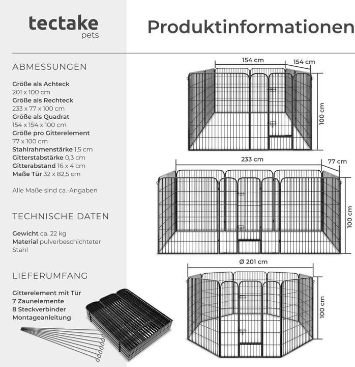 Actual product image tectake Puppy Run