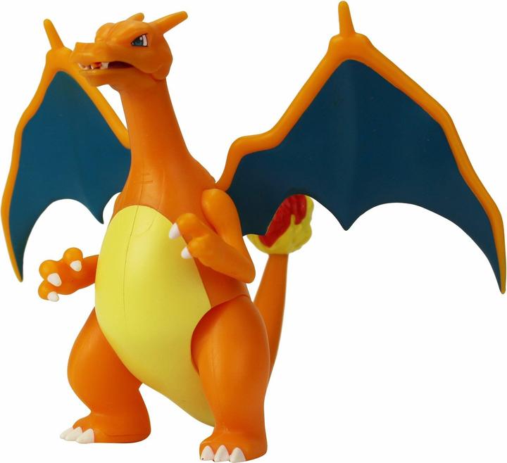 Actual product image Jazwares Pokémon: Glurak - Battle Feature Figure 12 cm