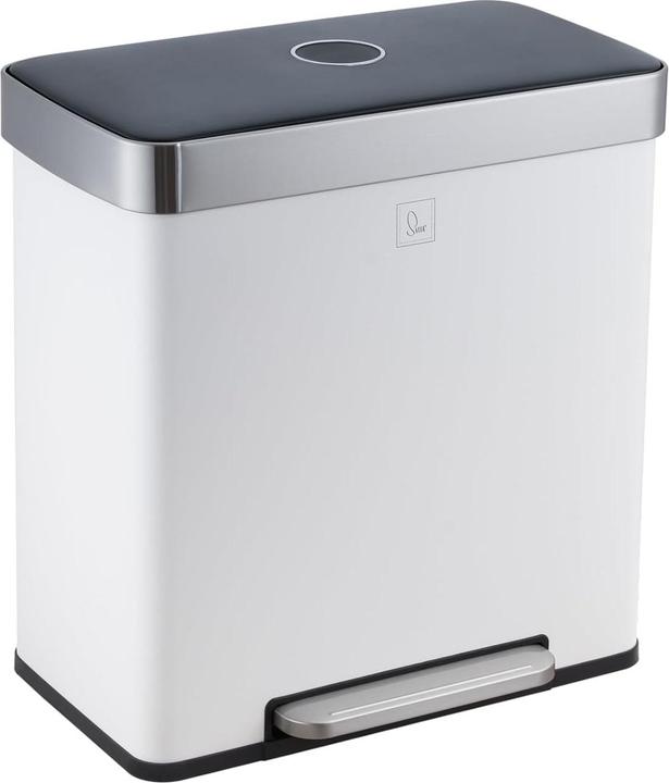 Svita Treteimer mit Softclose-Deckel (60 Liter, 2x 30 Liter) (60 l)