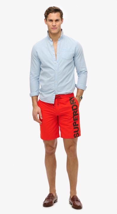 Image du produit Superdry Short de surf classique à logo longueur 48 cm (XXL)