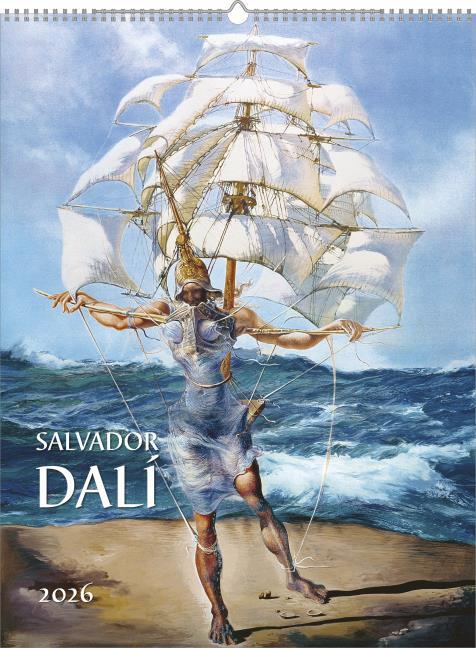 Actual product image Alpha Edition Salvador Dali 2026 - Bild-Kalender 42x56 cm - Kunst-Kalender - Wand-Kalender - Malerei - Alpha (German)