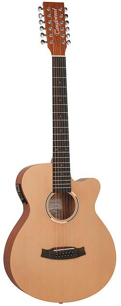 Tanglewood TR4-12CE Roadster II Super Folk (Mahagoni, Ebonholz)