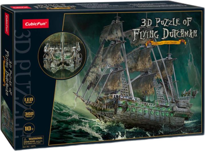 Produktbild Cubicfun CUBIC FUN 3D Puzzle mit LED "Fliegender Holländer" (360 Teile)