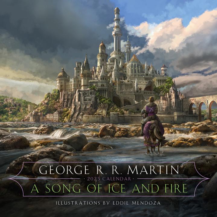 Actual product image A Song of Ice and Fire 2025 Calendar (30 x 30 cm, English)