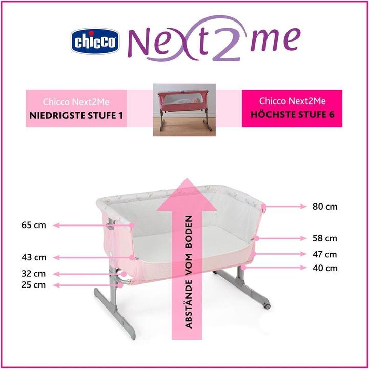 Actual product image Chicco Next2me