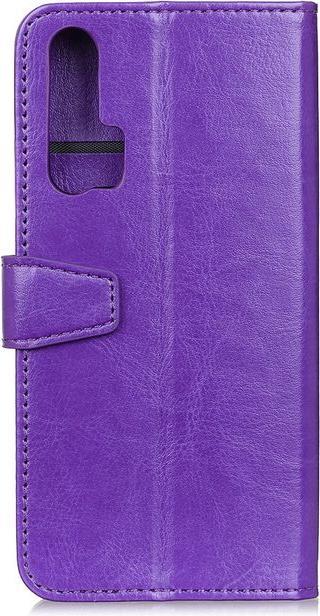 Actual product image MU Classic Crazy Horse Leather Bookcover Series (Honor 20 Pro)