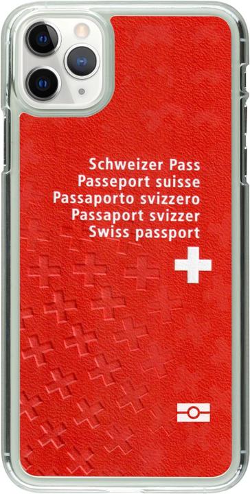 Actual product image PhoneLook Coque transparent Swiss Passport (Apple iPhone 11 Pro Max)