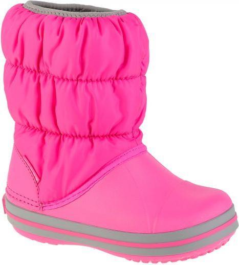 Crocs Winter Puff Boot Kinder 14613-6TR Rosa 27 (28)