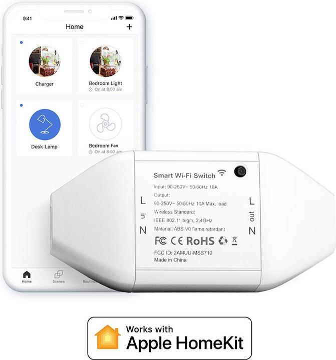 Actual product image Meross Smart Wi-Fi Switch