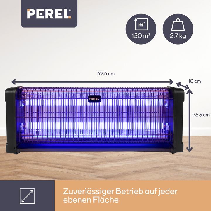 Image du produit Velleman TUE-INSECTES ÉLECTRIQUE 360° - 2 x 20 W