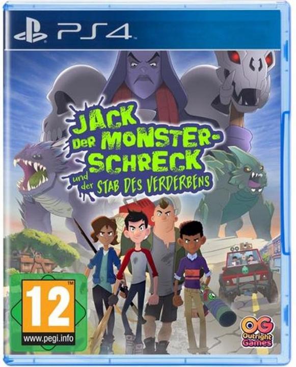 Actual product image Game Jack, the Monster Scare (The Last Kids on Earth) (PS4, DE)