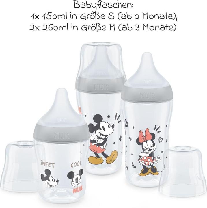 Actual product image NUK Baby bottles 4-piece starter set Perfect Match - 3x PP bottle (150 (150 ml)