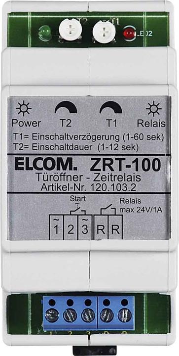 Immagine prodotto Elcom ELCO ZRT-100 HS ZRT-100 HS Relè temporizzatore apriporta