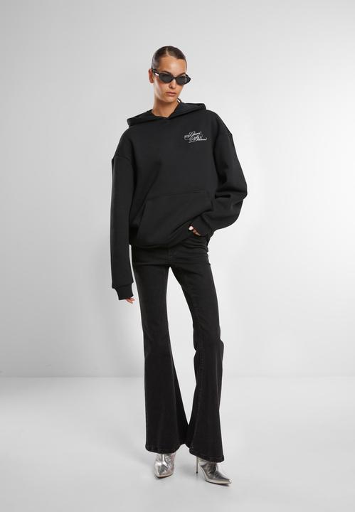 Actual product image Miss Tee Give A Damn Ladies Fluffy Hoody - 174147 (4XL)
