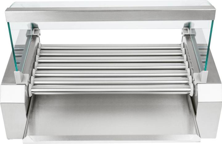 Produktbild Royal Catering Hot Dog Maker Grill Hot Dog Gerät Hotdog Rollen Grill Edelstahl 1400 W 7 Rollen