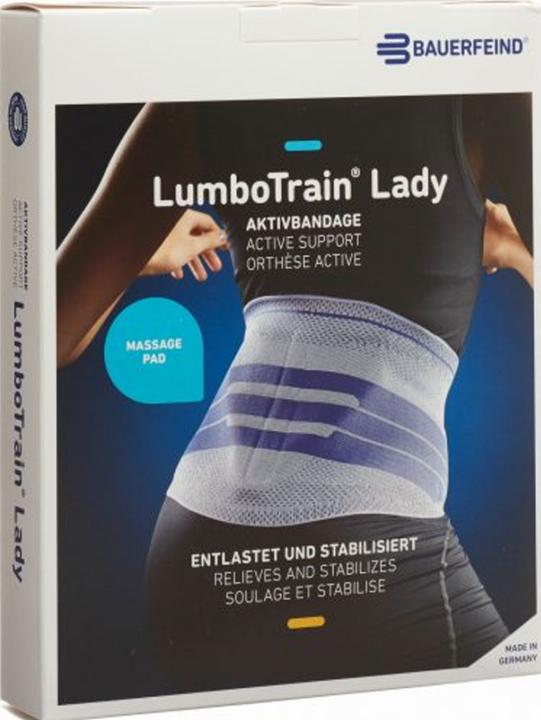 Produktbild Bauerfeind Lady Aktivbandage Grösse 4 titan (4)