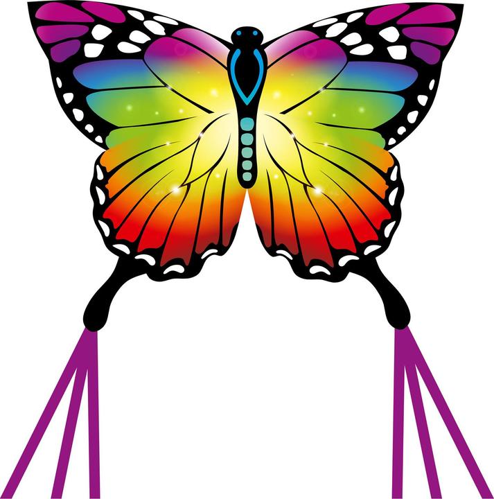 Invento Butterfly Kite Rainbow