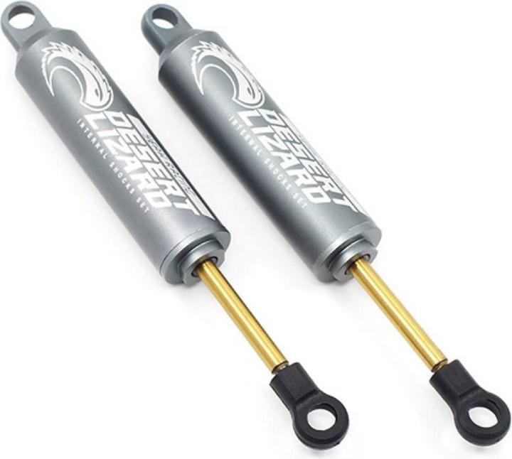 Actual product image Yeah Racing 90mm Desert Lizard Two Stage Internal Spring Damper (Gunmetal)