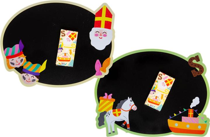 Produktbild LG-Imports Kreidetafel Nikolaus inklusive Kreide