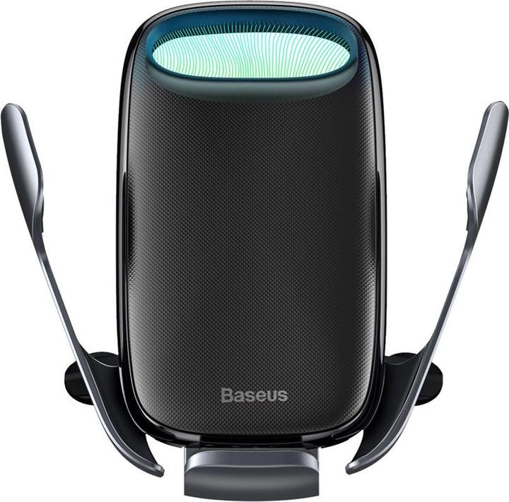 Produktbild Baseus Milky Way gravity car mount with Qi 15W induction charger black