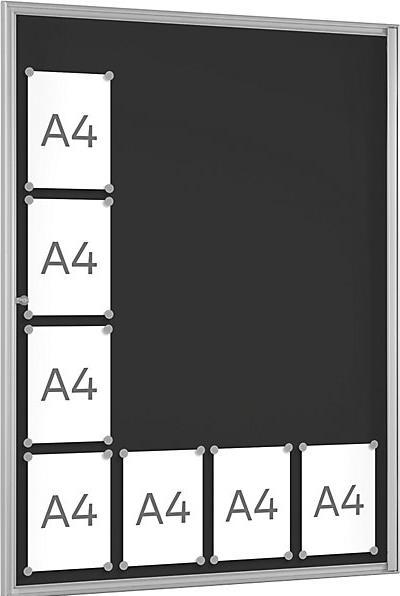 Produktbild Schaar-Design Einfachschaukasten BASIC (Wandtafel, 98 x 134 cm)