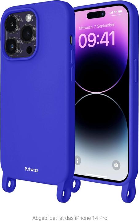 Actual product image Artwizz HangOn Case Silicone + Charge (Apple iPhone 15 Pro Max)