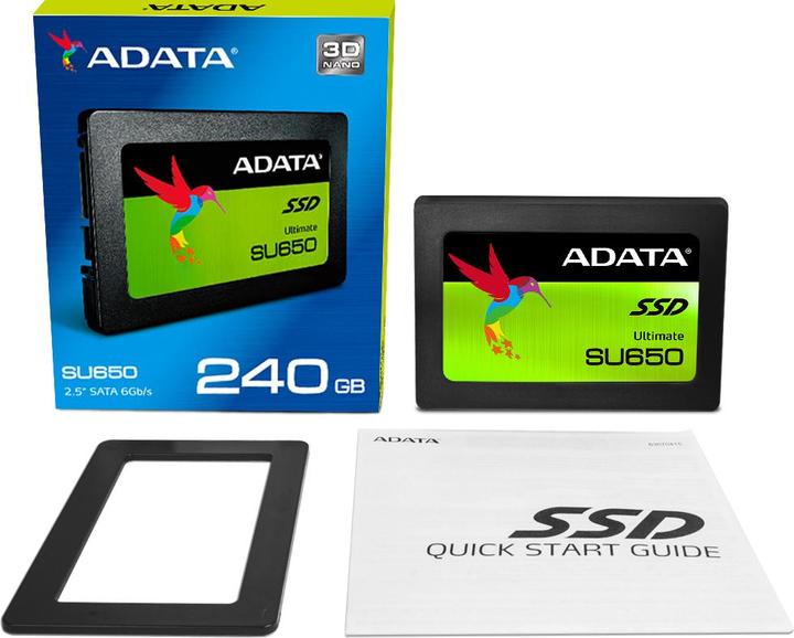 Actual product image Adata Su650 (240 GB, 2.5")