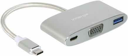 Image du produit Innergie USB-C vers (USB 3.0, USB-C, VGA, 20 cm)
