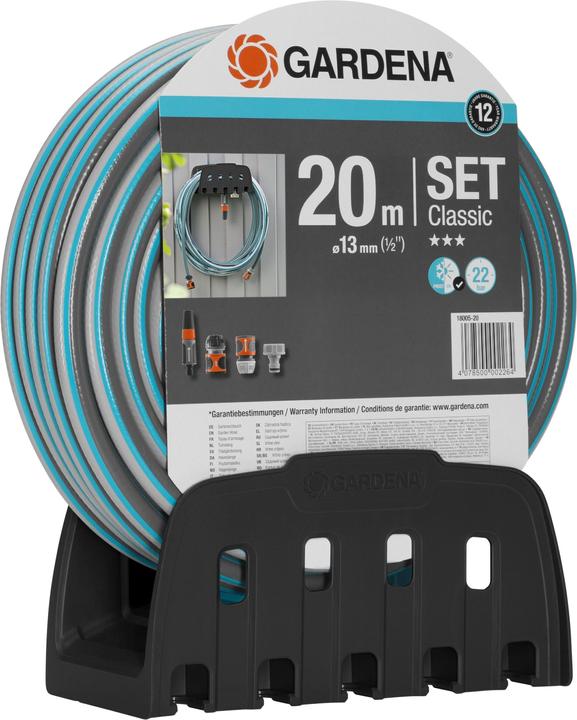 Actual product image Gardena Hose with wall hose holder (20 m, 12.70 mm)