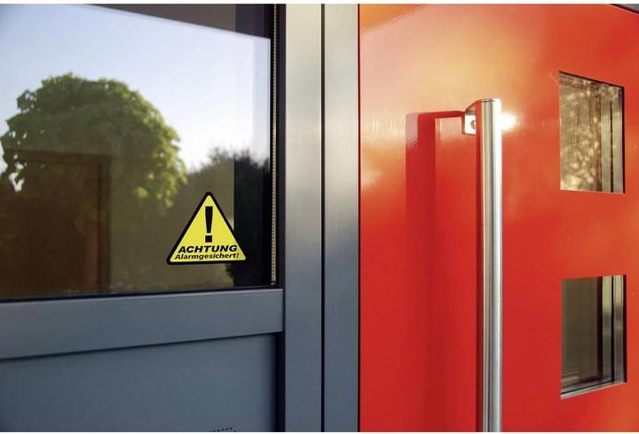 Image du produit Pentatech Autocollant d'avertissement Attention aux gestes d'alarme